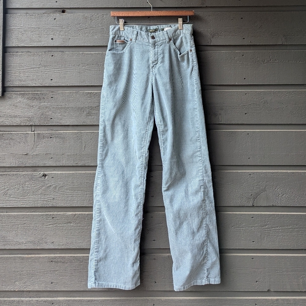 Eddie Bauer Light Olive Straight Leg Pants